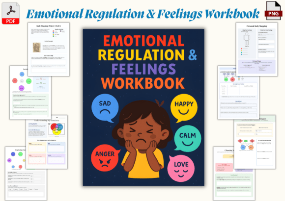 Download Emotional Regulation &amp; Feelings Workbook - Feelings Collection