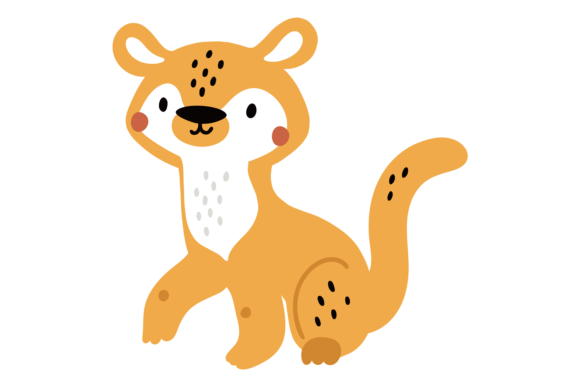 Download Wild Cat Baby. Cute Little Jungle Animal - Jungle animal Collection