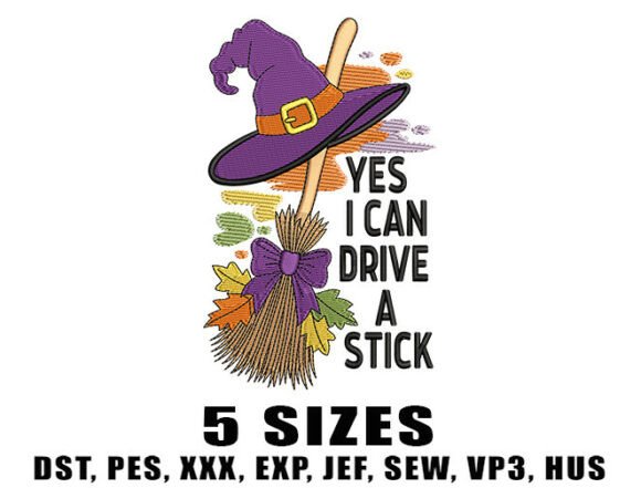 Download Spooky Witch Girls Embroidery Design - Embroidery design Collection