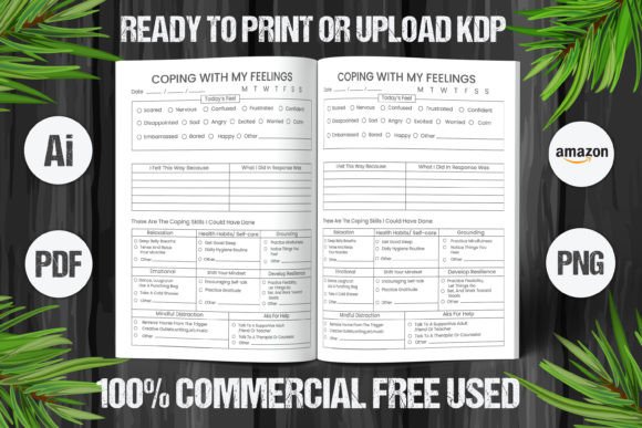 Download Coping with My Feelings Planner Interior - Premium Resources